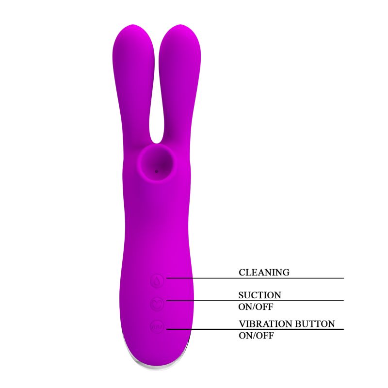 Ralap - Rechargeable Silicone Dual Action Vibrator