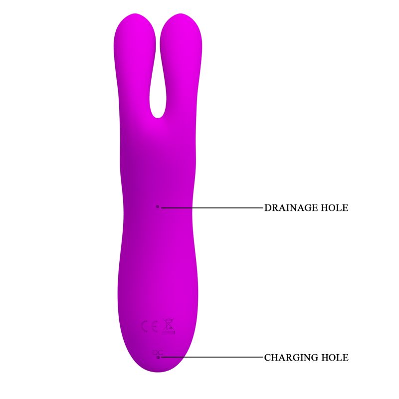Ralap - Rechargeable Silicone Dual Action Vibrator
