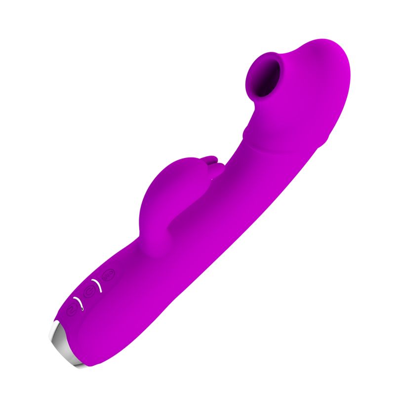 Regina Pulsating Rabbit Vibrator (Purple)