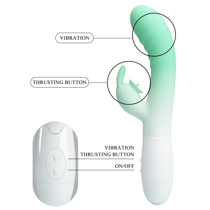Cerberus Vibrator (Seafoam)