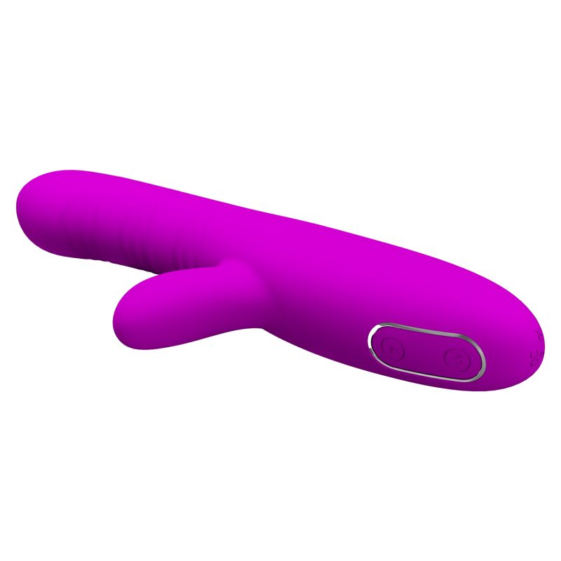 Rechargeable Angelique Rabbit Vibrator (Purple)