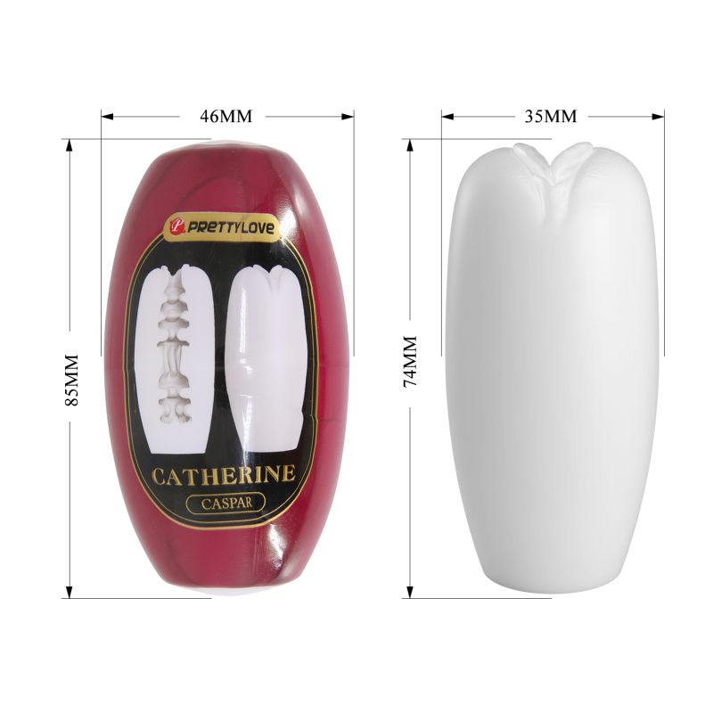 Catherine Caspar Egg Masturbator (White)