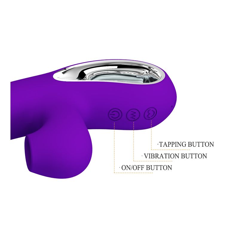 Jersey Clitoral Massager (Purple)