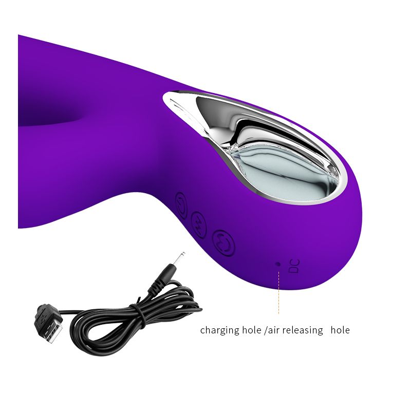 Jersey Clitoral Massager (Purple)