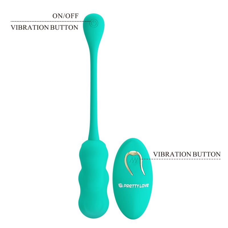 Leshy Remote Vibrating Egg (Seafoam)