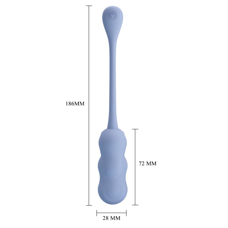 Leshy Vibrating Remote Egg (Blue)