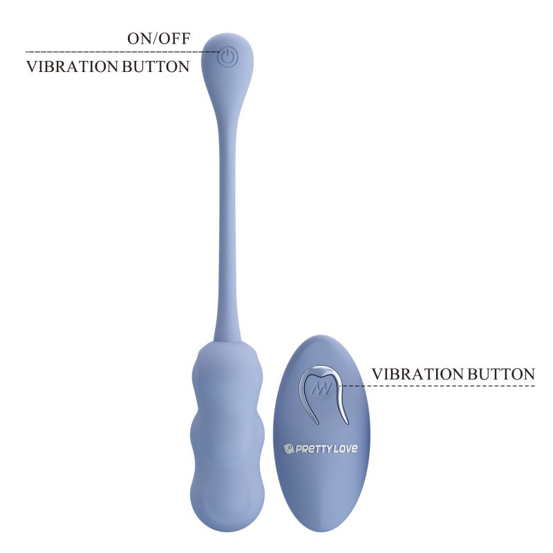 Leshy Vibrating Remote Egg (Blue)