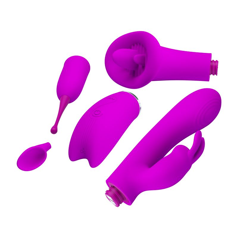 Thrill Kit - 4 Attachments - Pretty Love (Purple)