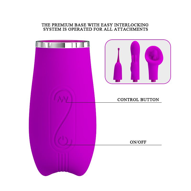 Thrill Kit - 4 Attachments - Pretty Love (Purple)
