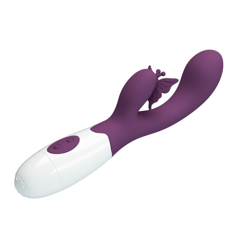 Butterfly Kiss Vibrator (Purple)