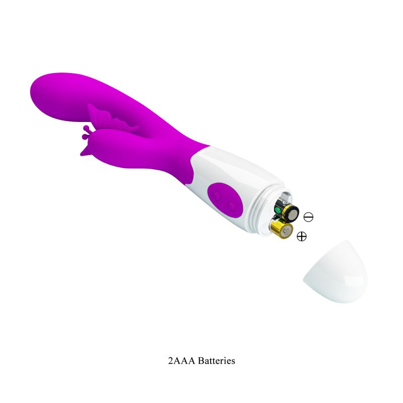 Butterfly Kiss Vibrator (Pink)