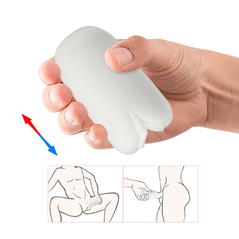 Catherine Masha Egg Masturbator (White)