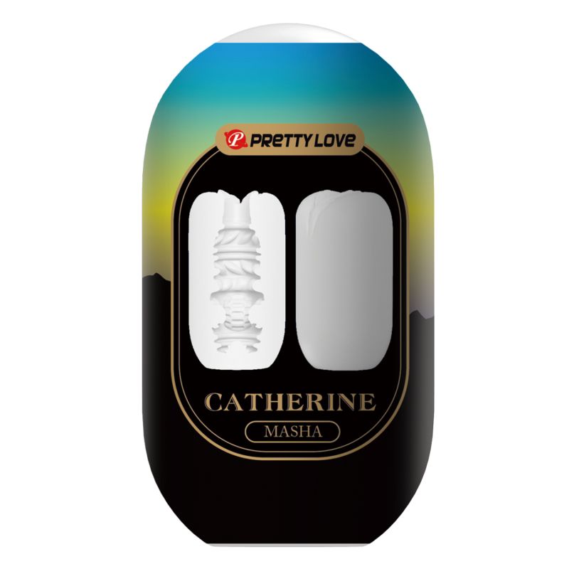 Catherine Masha Egg Masturbator (White)