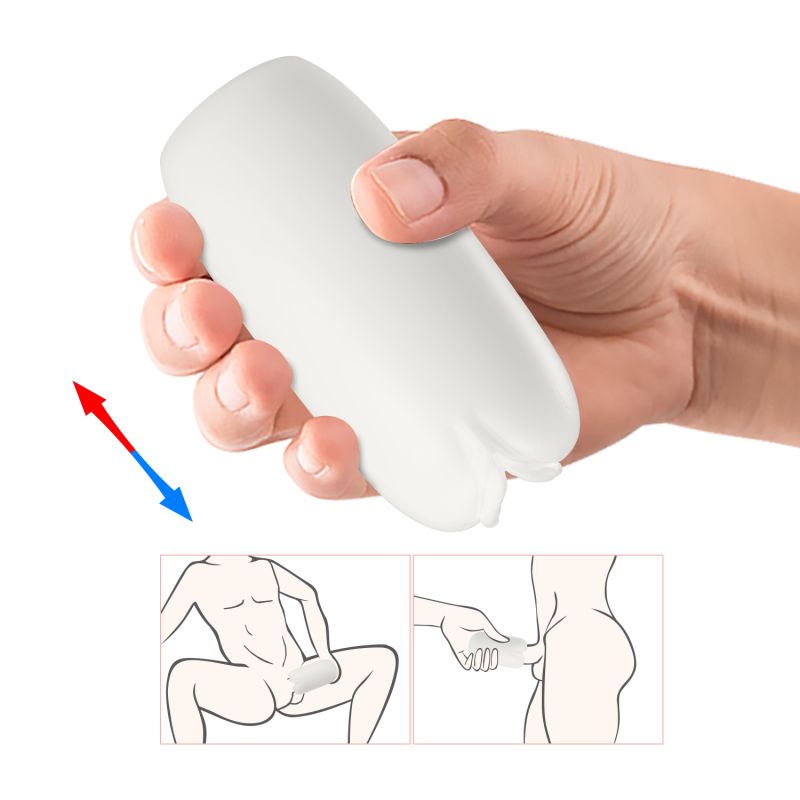 Catherine Olga Egg Masturbator (White)