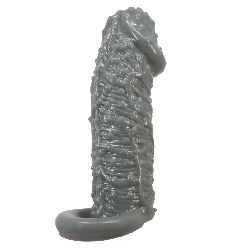 Realistic Penis Sleeve - B (Dark Skin Tone)