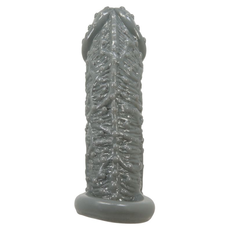 Realistic Penis Sleeve - B (Dark Skin Tone)