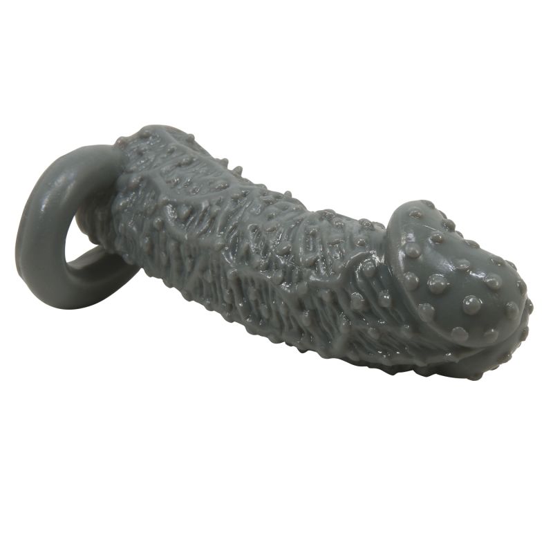 Realistic Penis Sleeve - B (Dark Skin Tone)