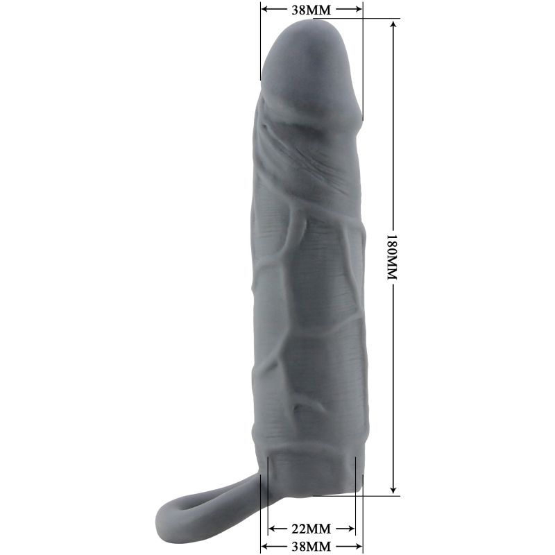 Realistic Penis Sleeve Veiny (Dark Skin Tone)