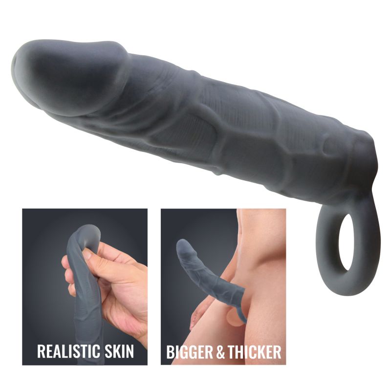 Realistic Penis Sleeve Veiny (Dark Skin Tone)