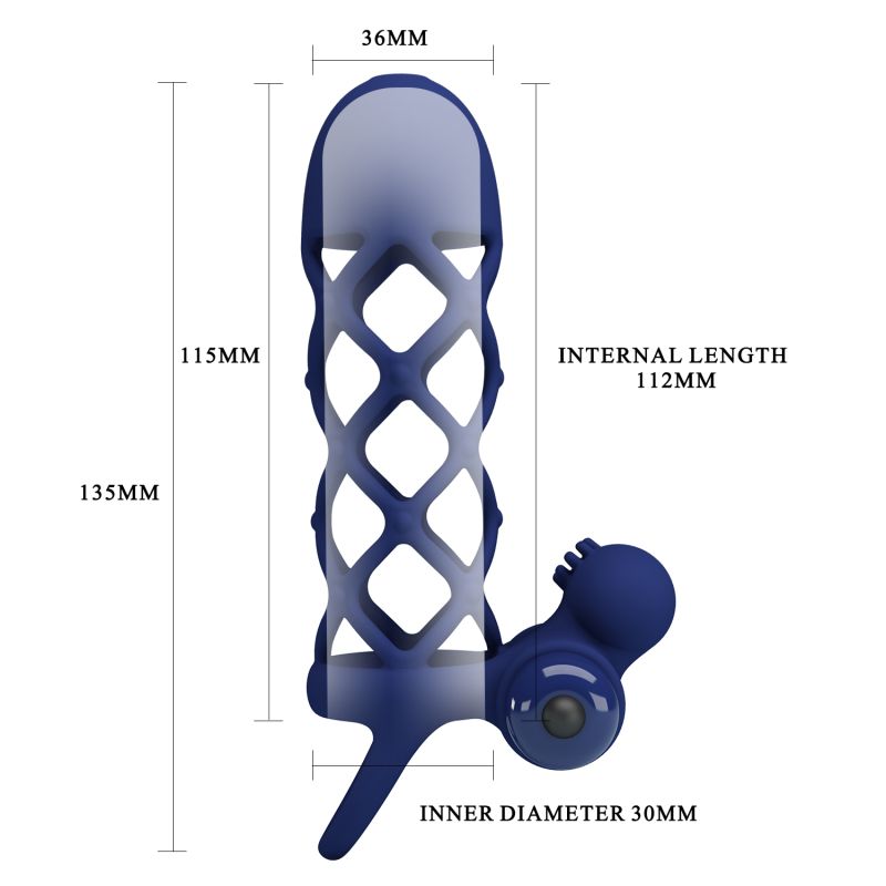 Giann Vibrating Cock Sleeve