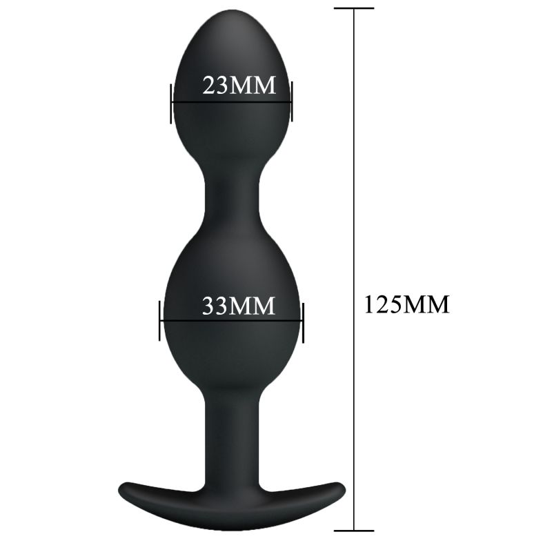 Anal Stimulating Balls Butt Plug 4.92