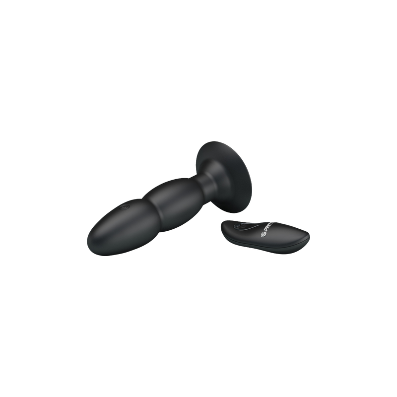 Beaded For Extra Pleasure Remote Butt Plug