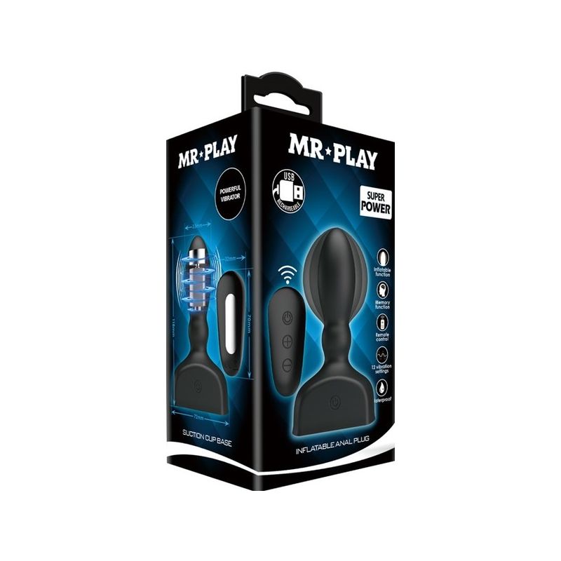 Mr. Play Inflatable Anal Plug