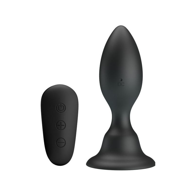 Vibrating Anal Plug - Mr Play - Pretty Love (Black)