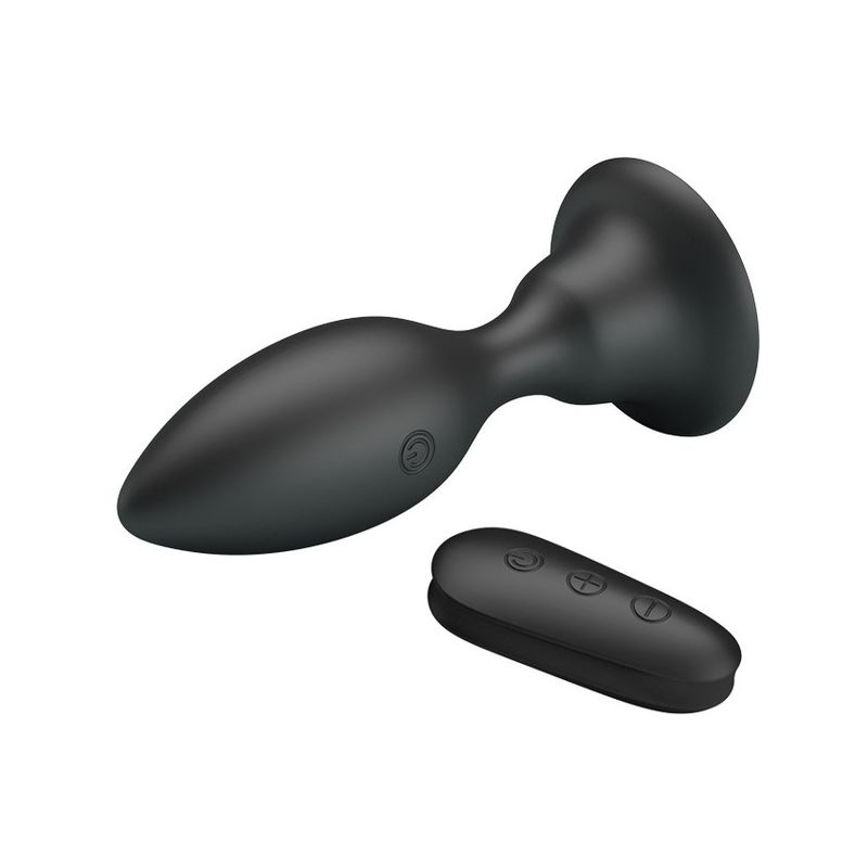 Vibrating Anal Plug - Mr Play - Pretty Love (Black)