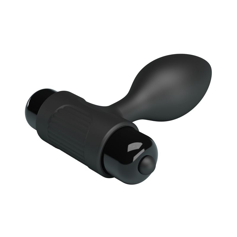 Vibra Butt Plug - Pretty Love (Black)