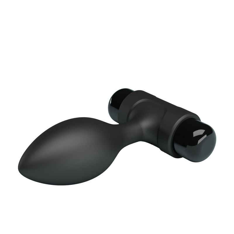 Vibra Butt Plug - Pretty Love (Black)