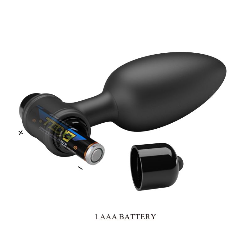 Vibra Butt Plug II - Pretty Love (Black)