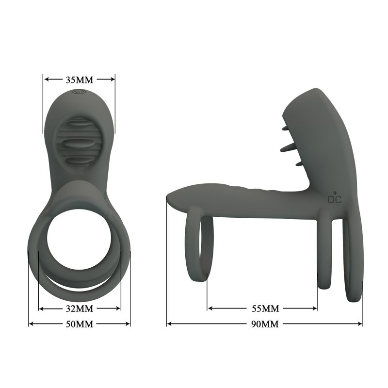 Jammy - Cock Sleeve & Clit Stim Duo