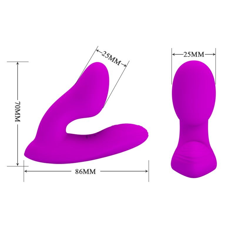 Melvin Remote Vibrator (Purple)