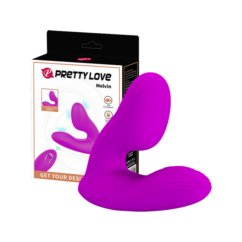 Melvin Remote Vibrator (Purple)