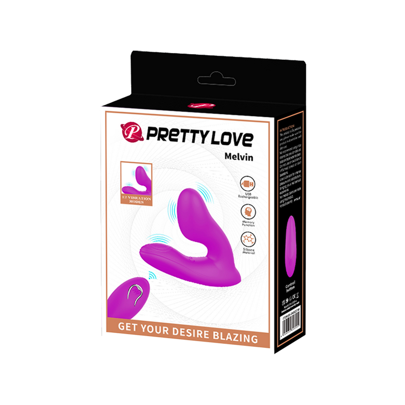 Melvin Remote Vibrator (Purple)