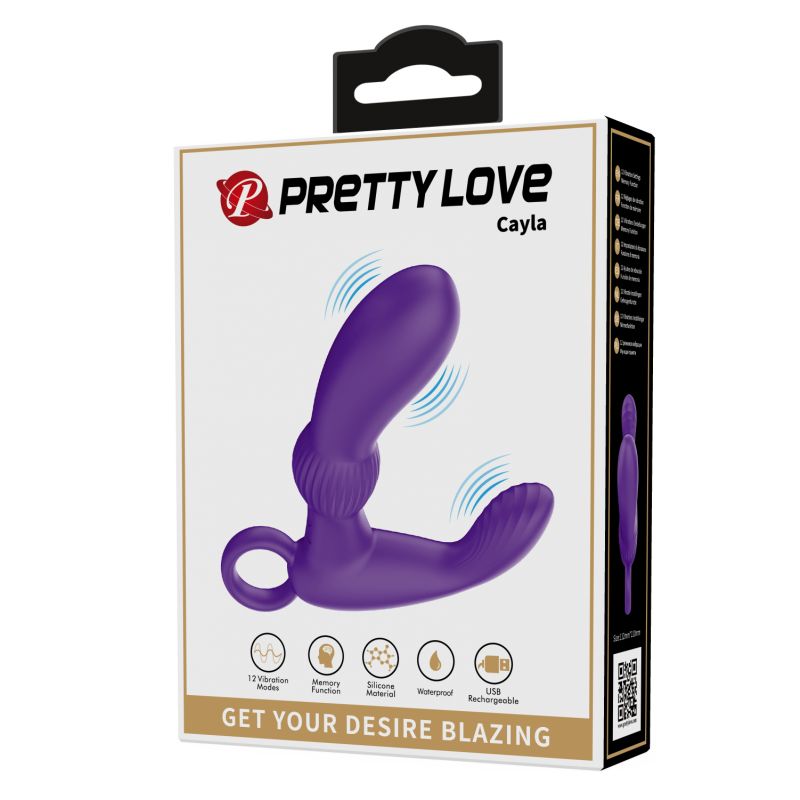 Cayla Prostate Massager (Purple)