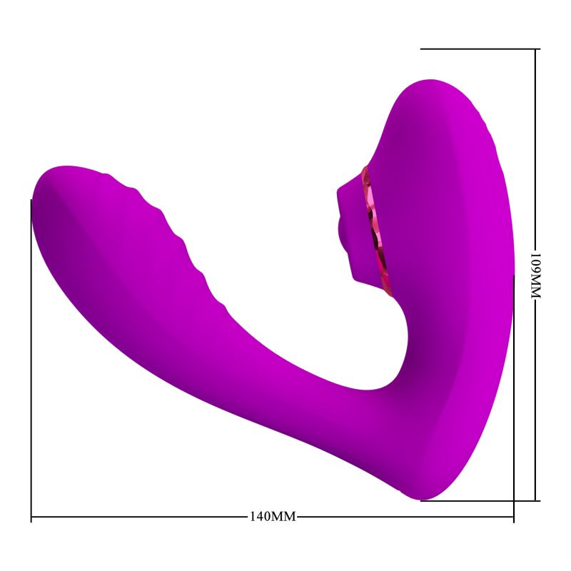 Nauty Clitoral Stimulator (Purple)