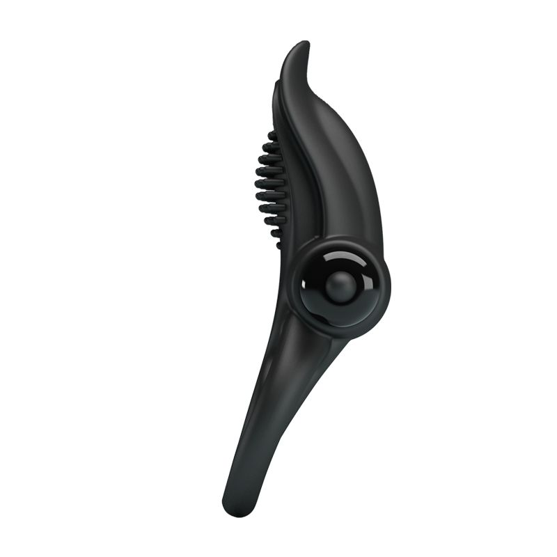 Vibrant Penis Ring - Pretty Love (Black)