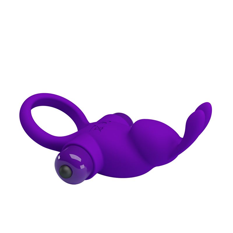 Vibrant Penis Ring I - Pretty Love (Purple)