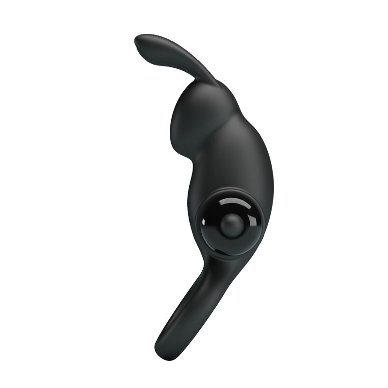 Vibrant Penis Ring I - Pretty Love (Black)