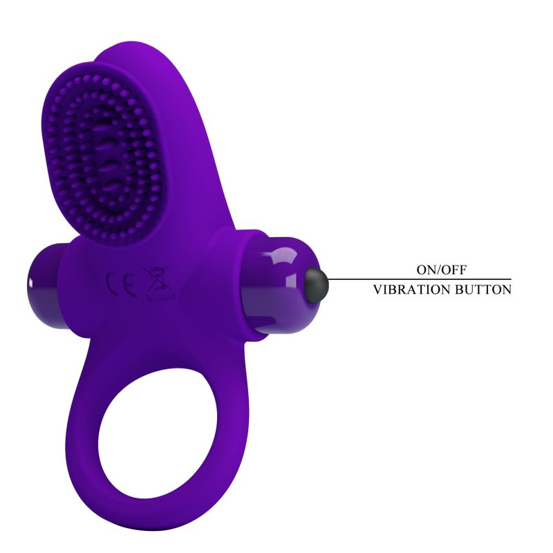 Vibrant Penis Ring II - Pretty Love (Purple)
