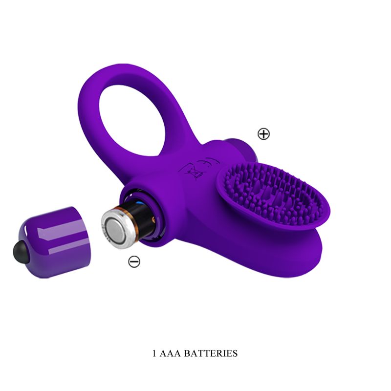 Vibrant Penis Ring II - Pretty Love (Purple)