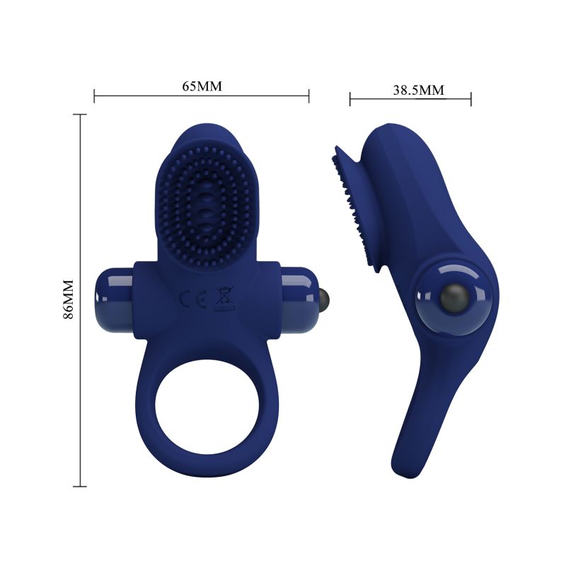 Palle Cock Ring (Navy Blue)