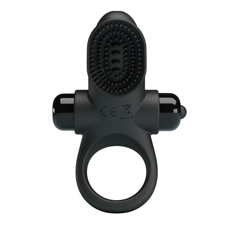 Vibrant Penis Ring II  - Pretty Love (Black)