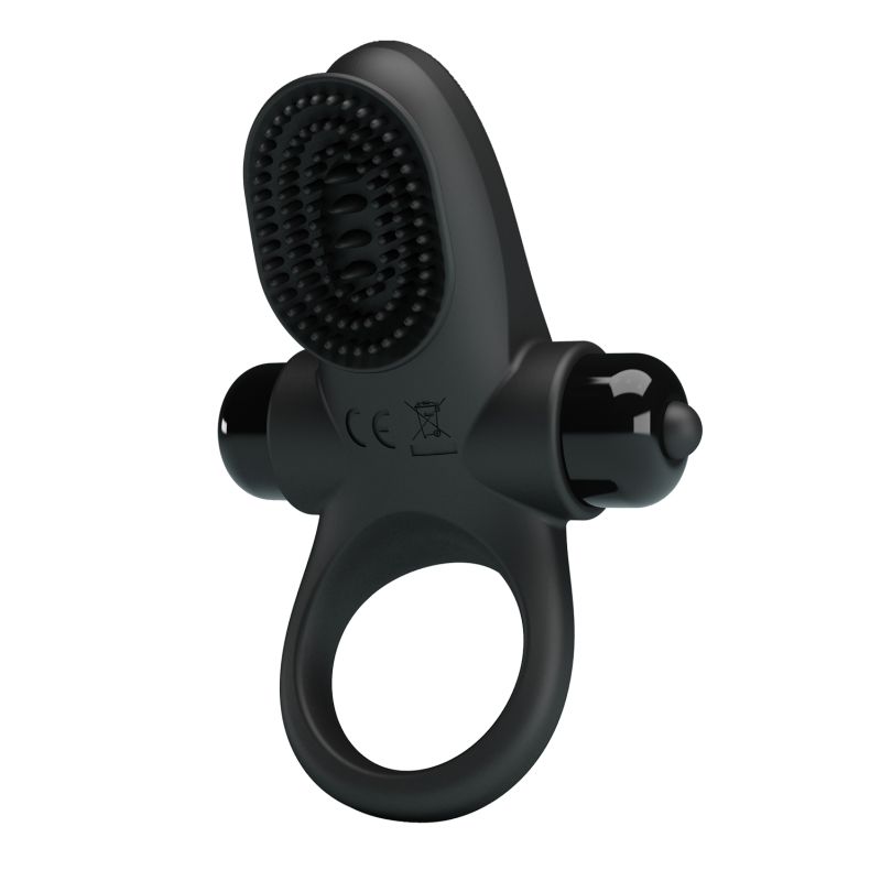 Vibrant Penis Ring II  - Pretty Love (Black)