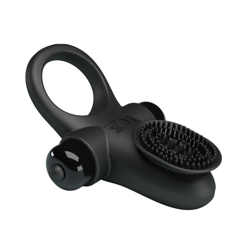 Vibrant Penis Ring II  - Pretty Love (Black)