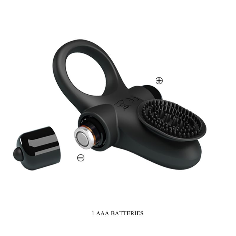 Vibrant Penis Ring II  - Pretty Love (Black)