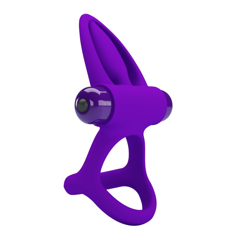 Vibration Cock Ring - Pretty Love (Purple)