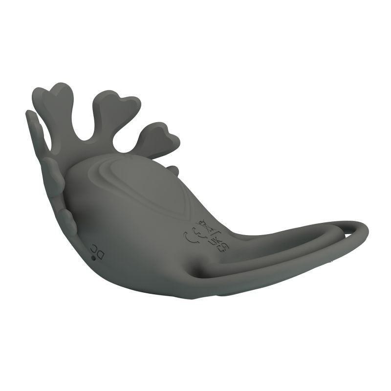 Ruben 7 Function Vibrating Cock Ring (Grey)